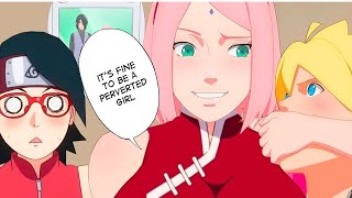 Sakura's special gift for Boruto's birthday | Anime4fun