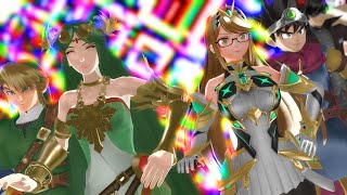 mmd ssbu Caramelldansen