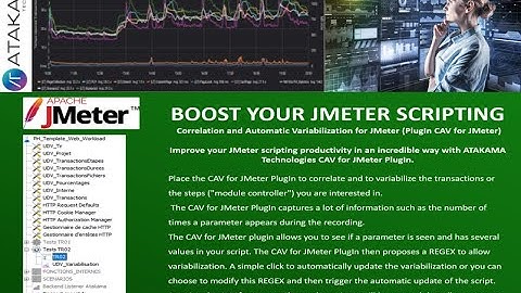 Correlation and Automatic Variabilization for JMeter