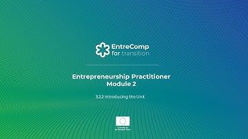 Learning Path 3 | Introducing Opportunities, Creativity and Innovation | EntreComp4Transition