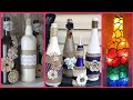 New reuse bottle ideas with different beautiful craft decoration