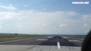 Boeing 737 cockpit takeoff Milan RW 35R