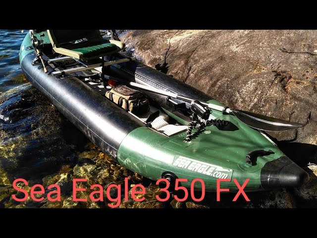 Sea Eagle 350 FX Inflatable Kayak Unboxing, Assembly, Review 