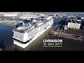 MSC Meraviglia - La construction du navire en chiffres par STX & MSC Croisières