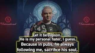 Topson is my personal hater - Yatoro