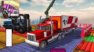 Impossible Truck Tracks Drive 3D - Dangerous Tracks - Gameplay Walkthrough Part 1(iOS, Android) screenshot 5