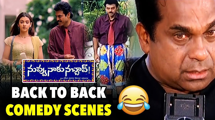 Nuvvu Naaku Nachav Back To Back Comedy Scenes | Venkatesh, Brahmanandam, Aarti Agarwal |TVNXT Comedy
