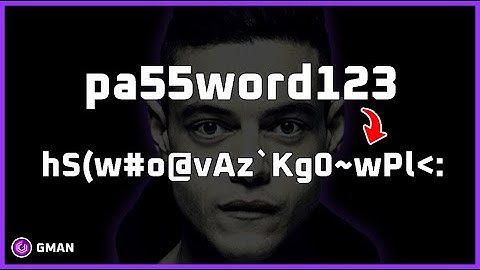 How To Create a STRONG Password | Password Manager and 2FA.