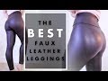 The BEST Faux Leather Leggings! | Milabu