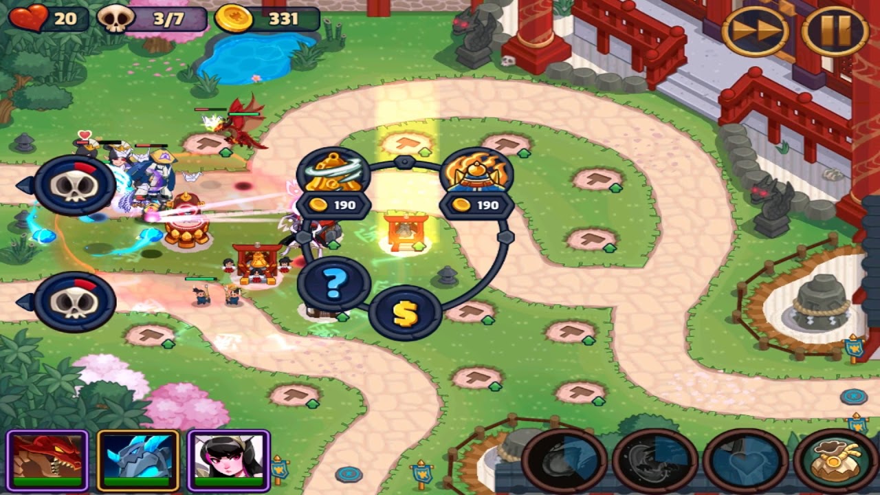 Realm Defense Campaign Mode  Level 169, World 6. TD Games.