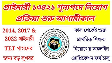 primary 13421 interview online application form|primary 13421 online application form| primary apply