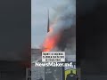 În Copenhagen, arde unul dintre simbolurile orașului