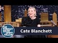 Cate Blanchett Gets to Know Jimmy by Sharing a Mint