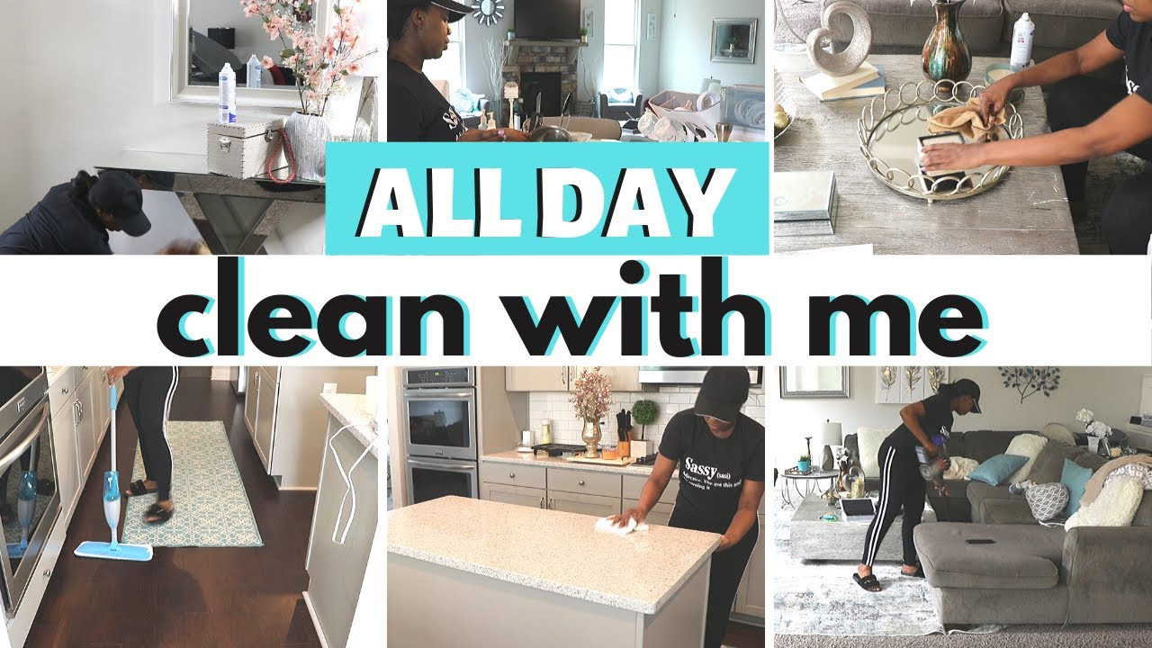 All Day Clean with Me 2020 | Ultimate Cleaning Motivation - YouTube