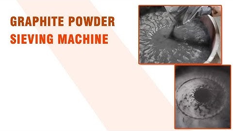 Graphite Powder Sieving Machine