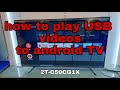 how to play USB VIDEOS to Android TV image