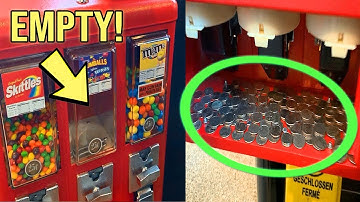 One Week Collection From Vending Machines