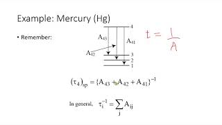 Lecture 30 Line Broadening III