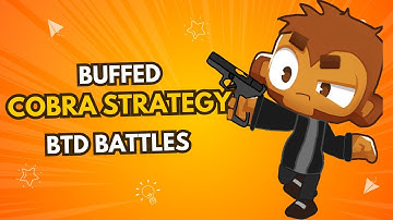 I Tried The *Buffed Cobra Strategy, This Is How It went! BTD Battles