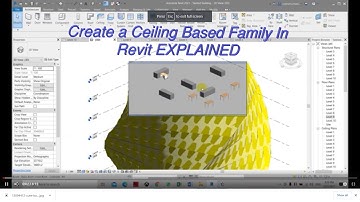 Create a Ceiling Based Family In Revit EXPLAINED