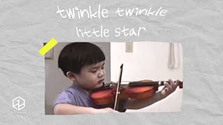 BENJI violin Live🎻 ♪ twinkle twinkle little star | 1996&2020