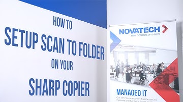 Set Up Scan to Folder on a Sharp Copier Easily