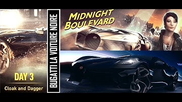 Need For Speed No Limits (Mobile) - Bugatti La Voiture Noire | Midnight Boulevard - Day 3