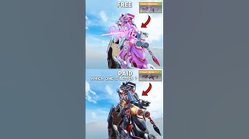 Free vs Paid Legendary Chopper Hell Dog in CODM