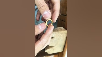 jewellery making gold work ring making work video please subscriber support help me please request
