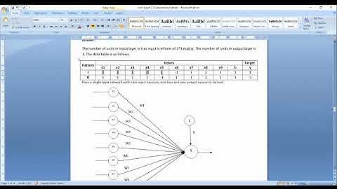 PATTERN BASED NUMERICAL USING HEBB RULE