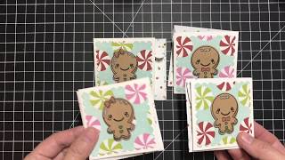 Project Share - 3 x 3 Christmas Note Card Sets November 2018