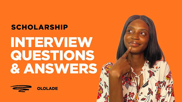 15 Scholarship Interview Questions and Answers