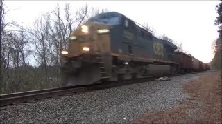 One Engine Pulls 67 Cars! CSX Herzog Train