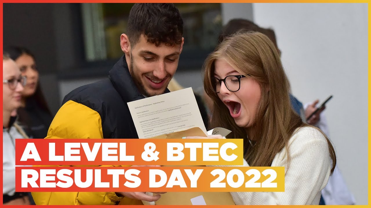 NSCG Stafford College A Level & BTEC Results Day 2022 YouTube