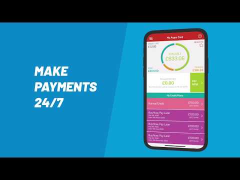 How to make a payment on the My Argos Card App