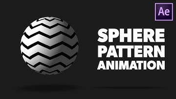 3D Sphere Patter Animation in After Effects - After Effects Tutorial | No Plugins Required