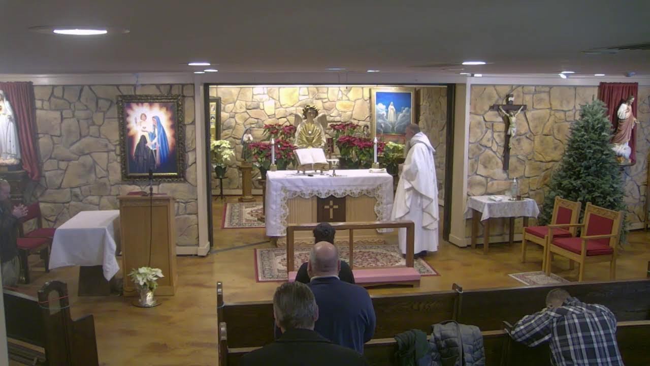 Saturday January 17, 2026 | The Rosary and Mass from The Blue Army Shrine of Our Lady of Fatima