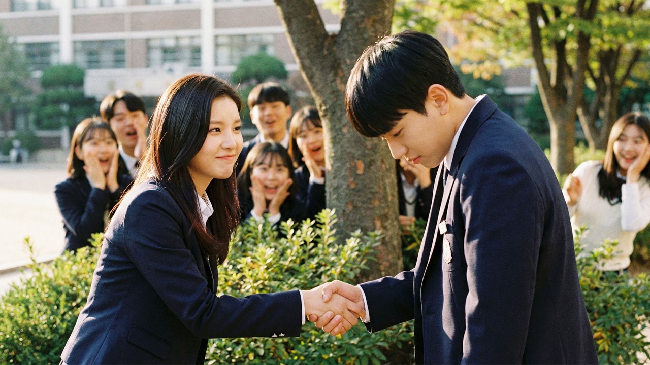 A Shy Guy Is Forced by the Most Popular Senior to Pretend to Date