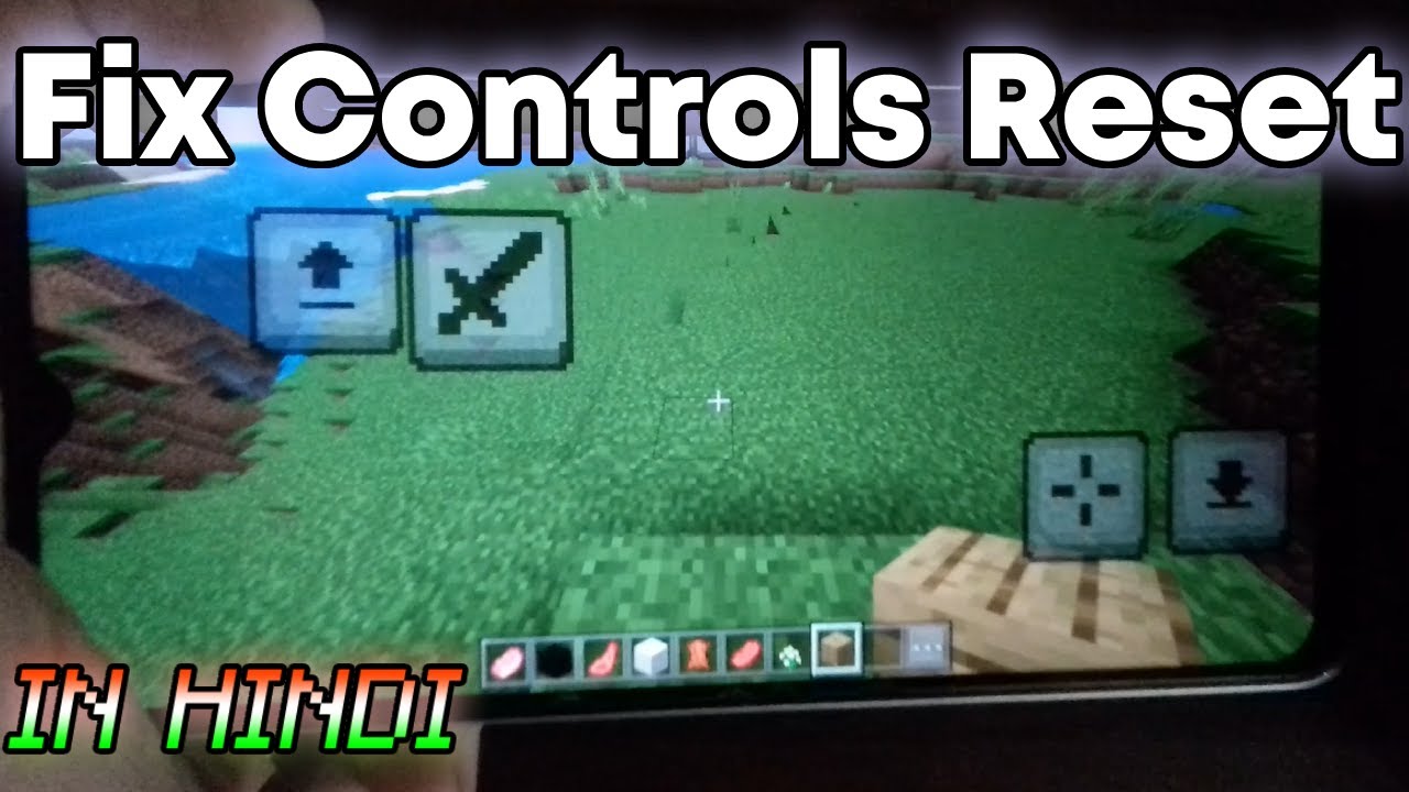 How to fix new controls resetting glitch in MCPE - YouTube