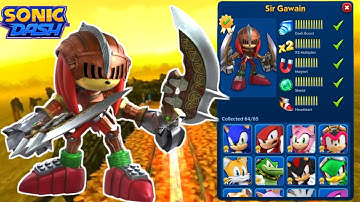 Sonic Dash New Character : Sir Gawain Unlocked ✅
