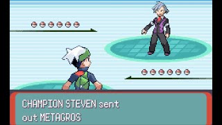 Battling Champion Steven!!! Pokémon Emerald Kaizo Attempt 40!!