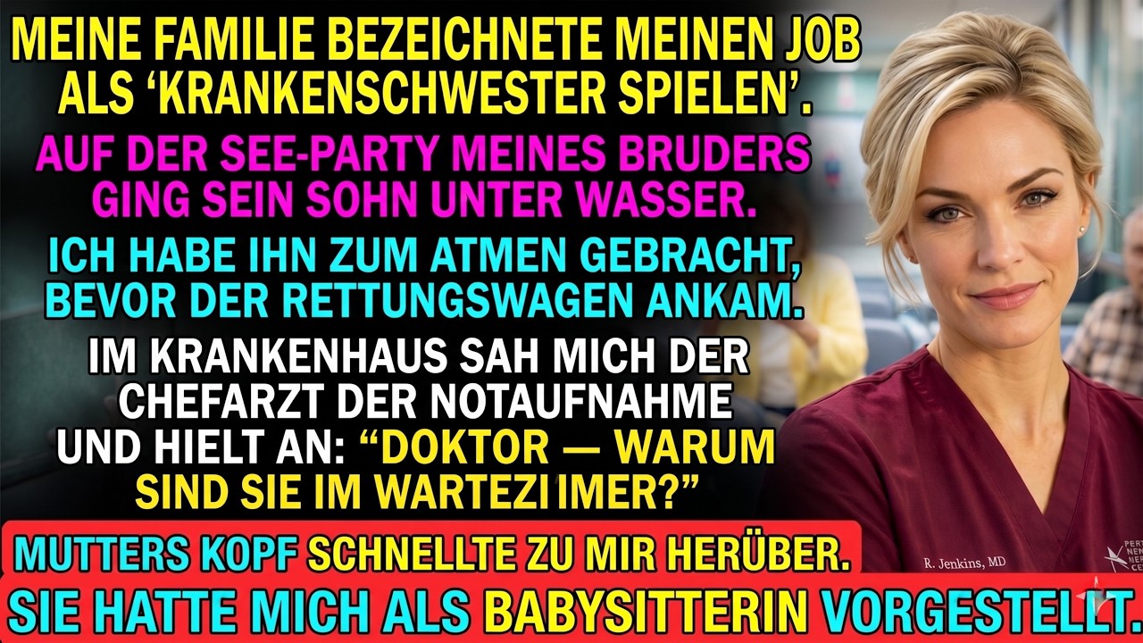 Meine Familie machte sich über meinen Beruf lustig – bis der Leiter der Notaufnahme aufstand
