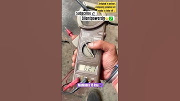 Load testing at it’s peak🔥Mahindra 15 kva #dj #youtubeshorts #shorts #trending #viralvideo #thanks