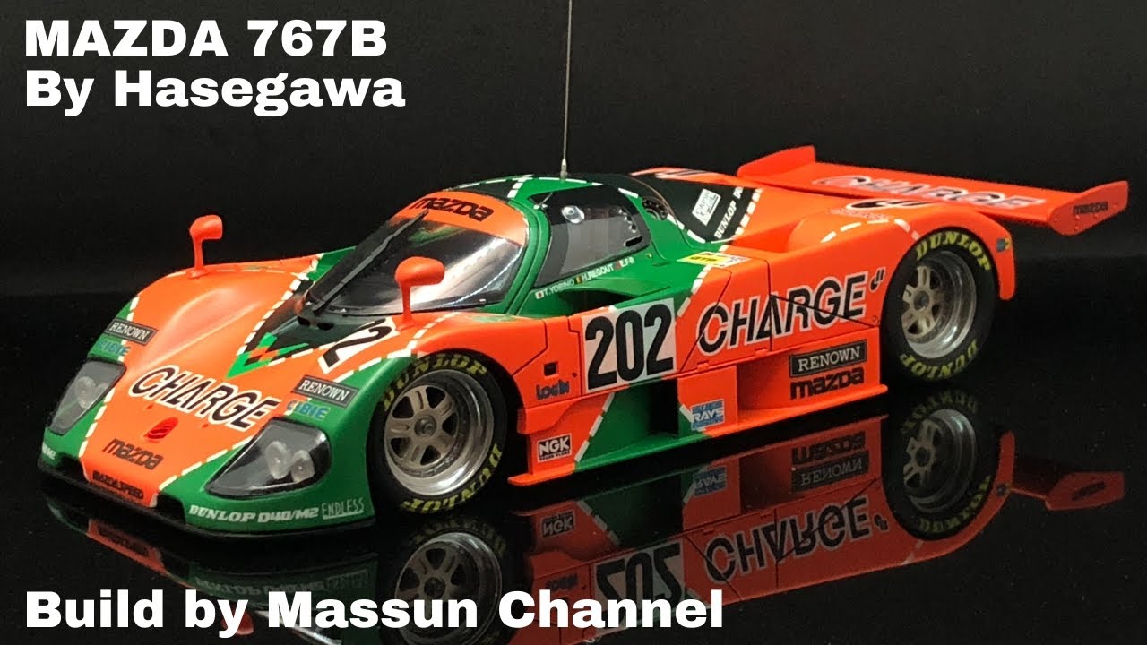 コンパウンド不要！半艶セミグロスボディ！CHARGE MAZDA767B製作 まっ