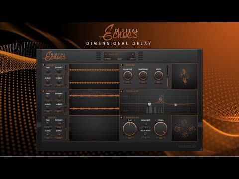 Digital Echoes  | Tri-Band Delay Effect Plugin (Presets Demo)