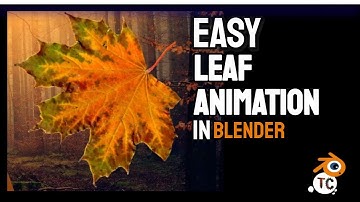 MAKE FALLING LEAVES TO ENHANCE YOUR Artwork Using BLENDER