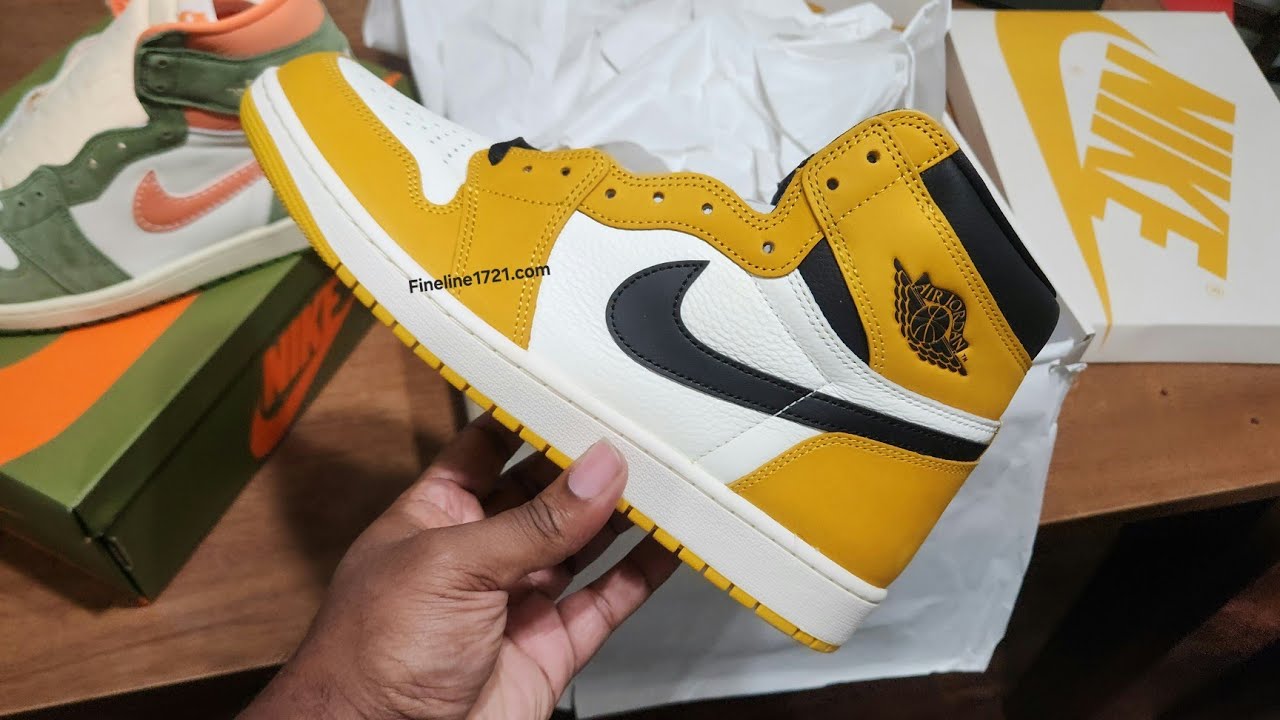 Nike Air Jordan 1 Retro High OG Yellow Ochre エアジョーダン1 Nike Air Jordan 1 Retro High OG 