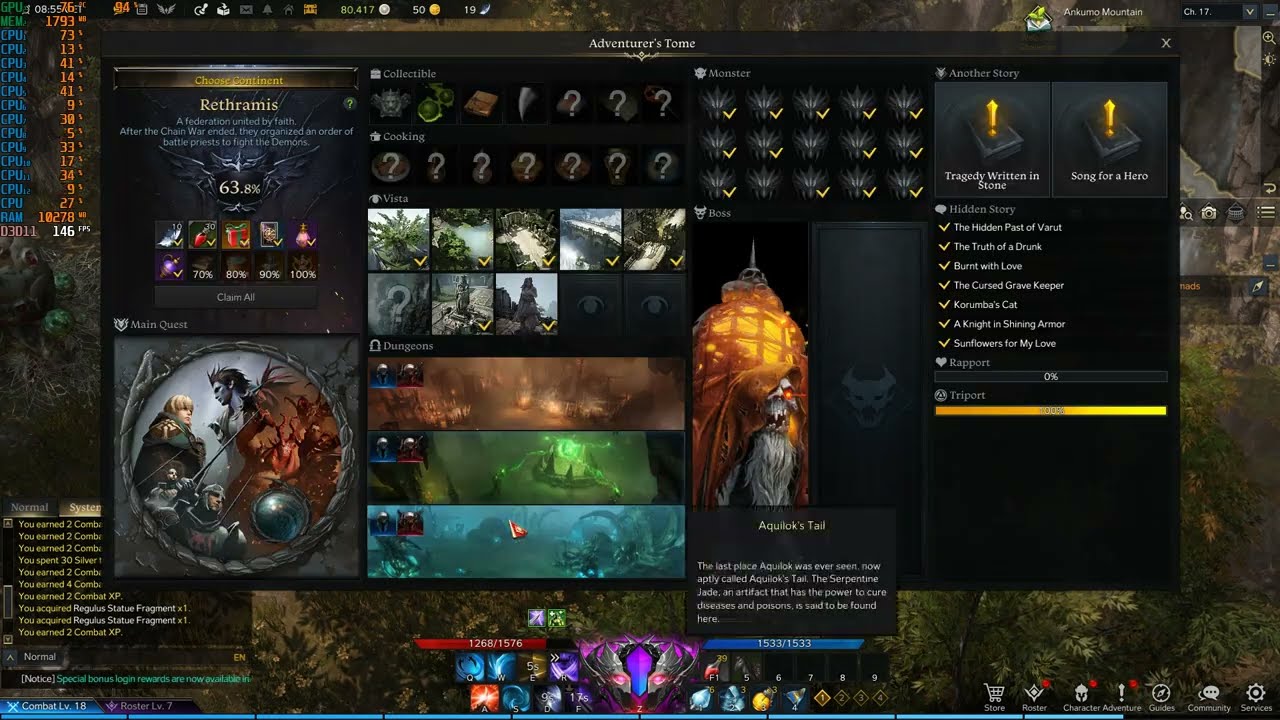 Tutorial for  LOST ARK Valley of  Fallen waters....Vista Location