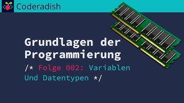 Variablen und Datentypen in Java [002]