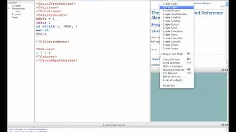 Csound: a 58-second intro